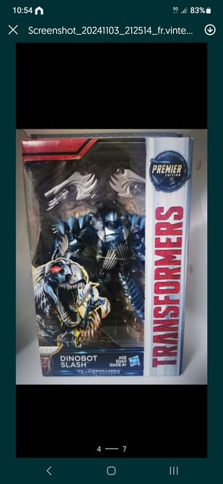 Transformers Dinobot Slash e Dinobot Slug Dinossauro