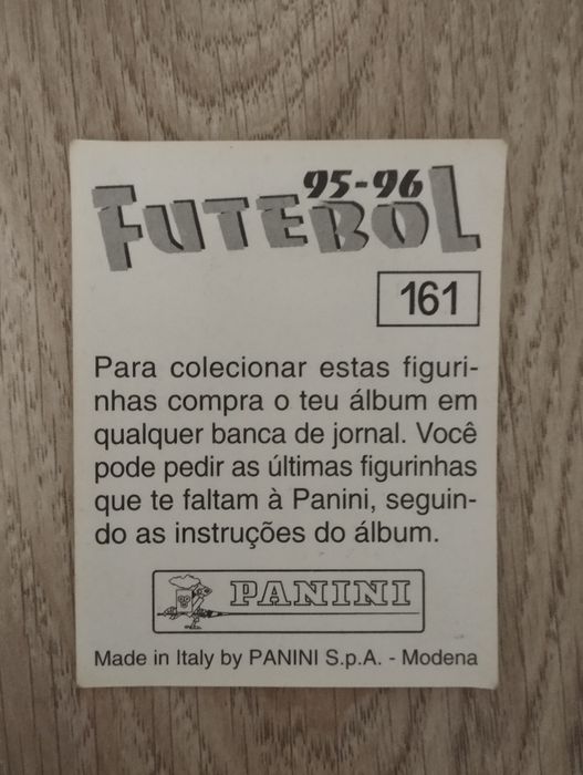 Cromo do Sérgio Conceição, Liga Portugal 1995-96