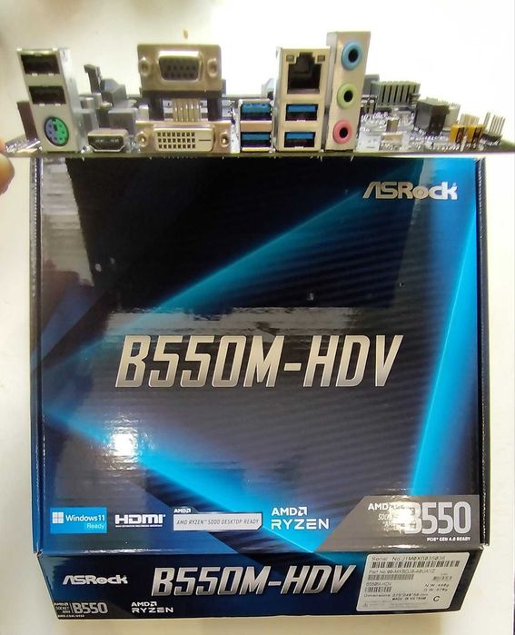 asrock b550m hdv - купити комп'ютери та комплектуючі - Ціна на OLX.ua