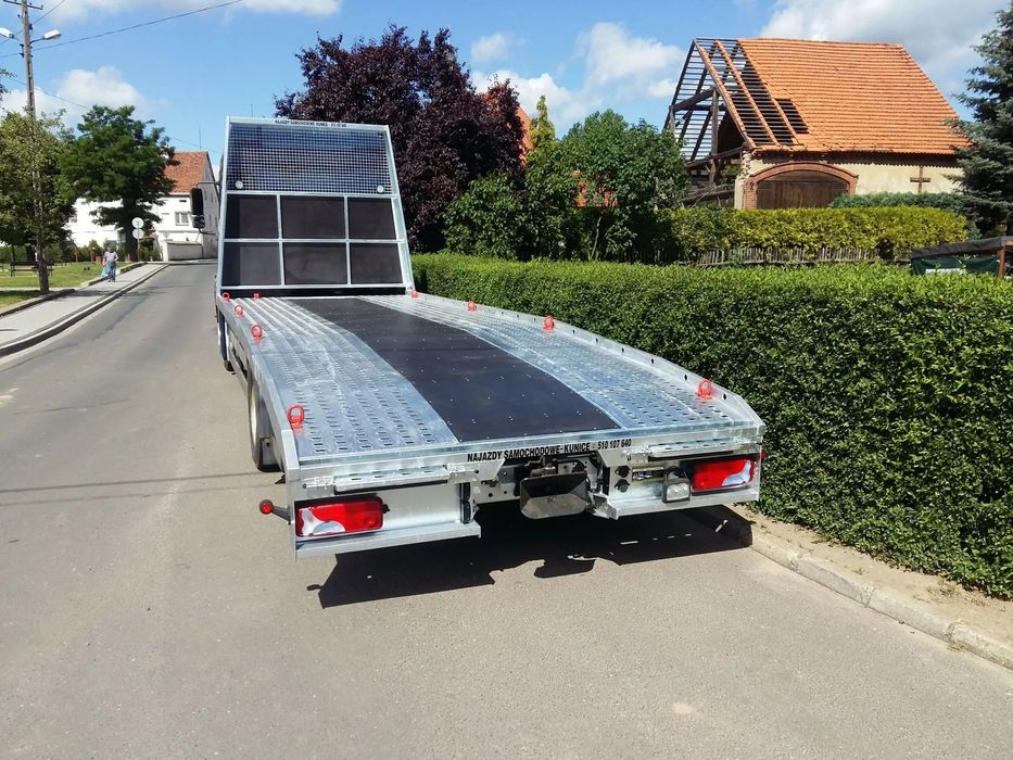 najazd ZABUDOWA SCANIA autolaweta kunice