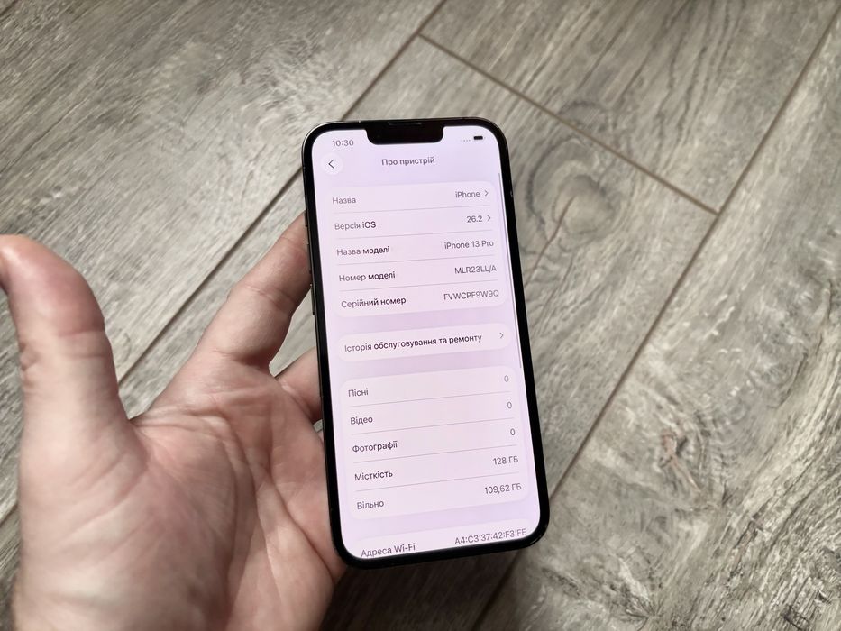 iPhone 13 Pro 128gb Graphite