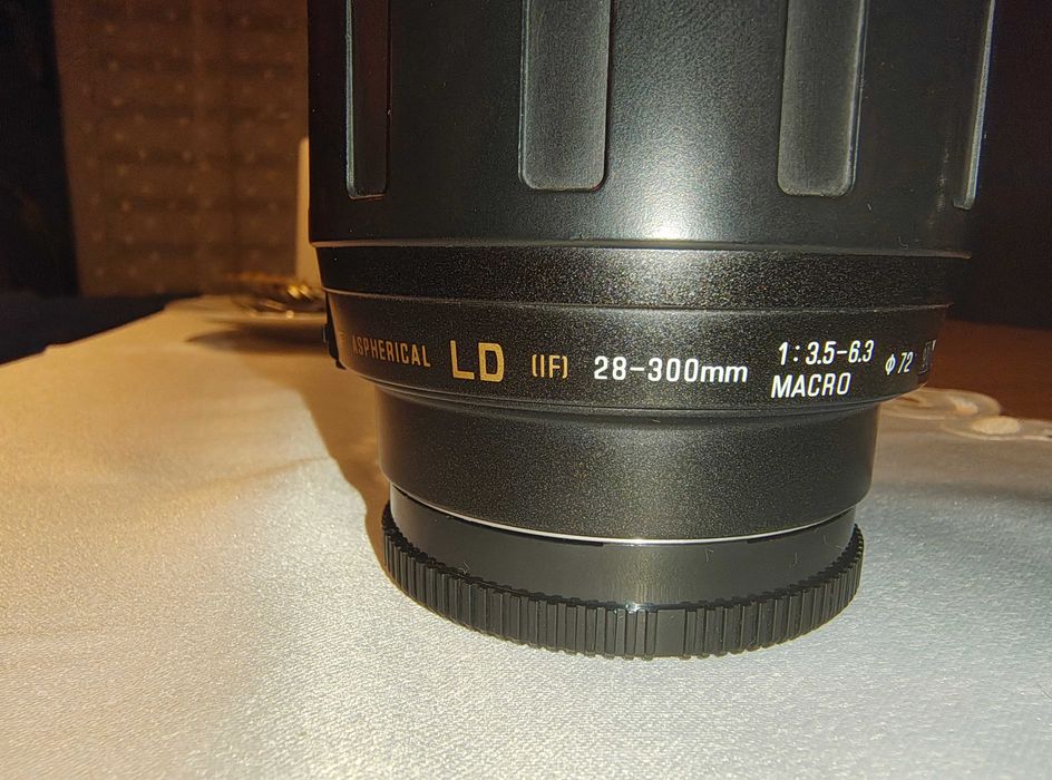 Obiektyw Tamron 28-300/3,5-6,3 AF Aspherical Macro 72mm Minolta/Sony