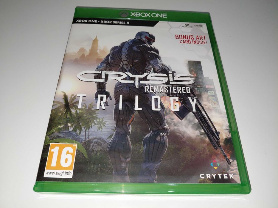 xbox one CRYSIS REMASTERED TRILOGY mówią po polsku 3 gry na płycie