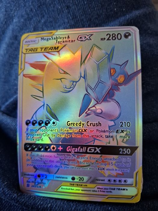 carta pokemon sableye & tyranitar