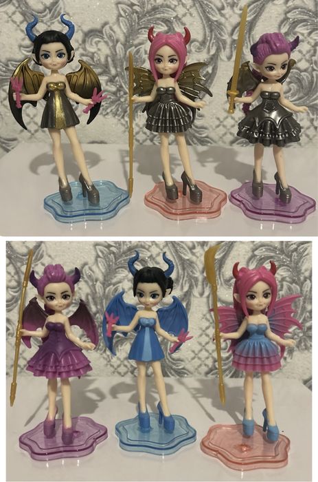 Фігурки персонажів K-pop Demon Hunters мисливці на демонів