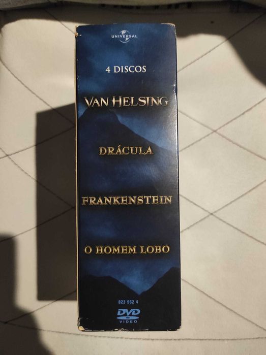 RARO - Box DVD “Van Helsing e os Monstros que o Inspiraram” (4 discos)