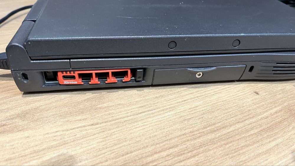 Dell latitude CPx H500GT dual boot RS232/lpt stan kolekcjonerski