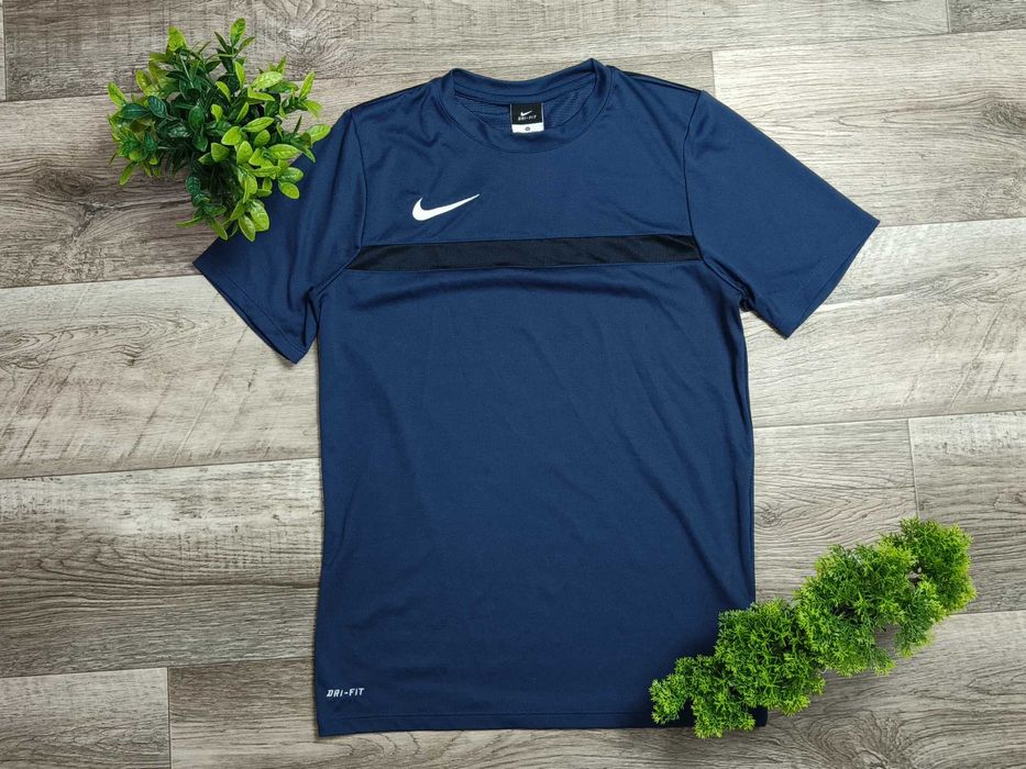 [М] NIKE спортивна оригінальна футболка синя