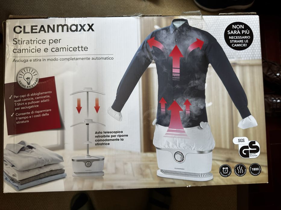 Maquina Passar a Ferro a Vapor CleanMaxx LIDL