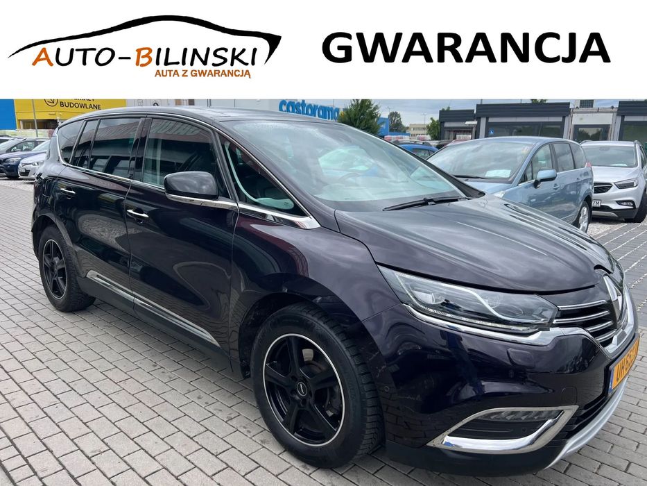 Renault Espace 1.8Benz.225KM Aut.7msc Skóra+Went+4xGrzane Szyber Kamera Opłaty Gwaran