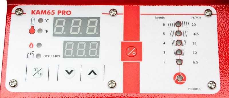 Mobilna okleiniarka ręczna KAM65PRO+stół roboczy+podajnik okleiny