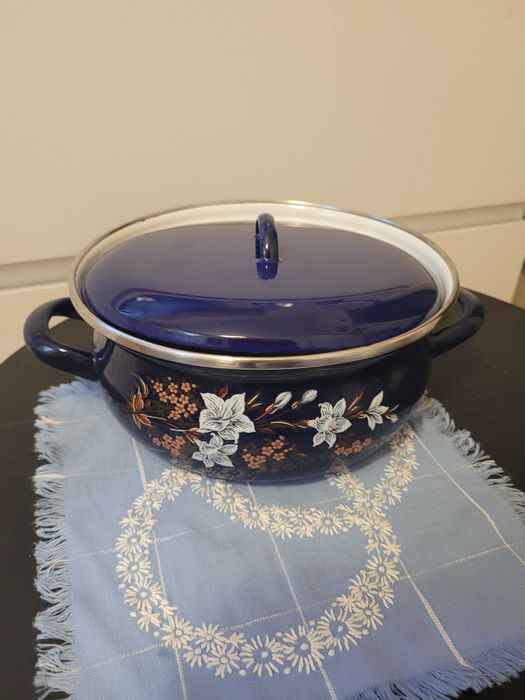 Zestaw dwóch garnków - tanio !