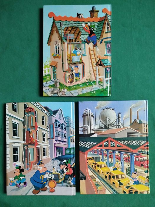 Álbuns Disney Coleção É Assim Na... (Círculo de Leitores 1982)