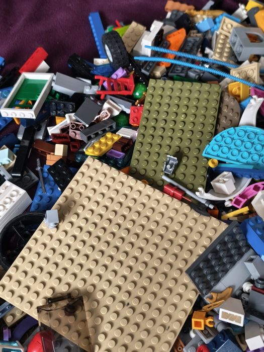 LEGO mix 2,1kg + płytka 48x48