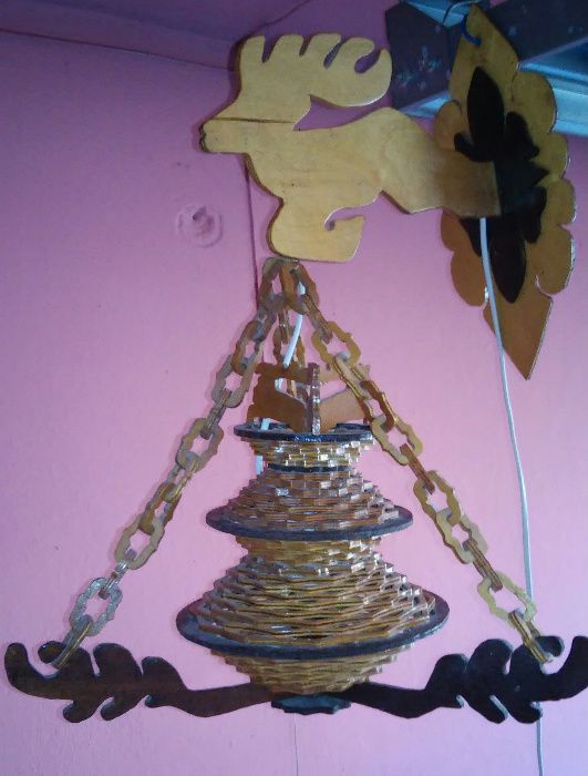 Lampa , żyrandol , kinkiet.