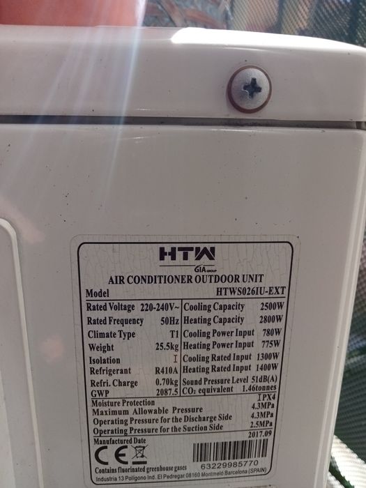 Aparelho de ar condicionado