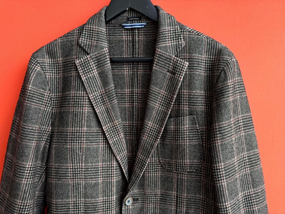 Massimo Dutti чоловічий вовняний шерстяний піджак Блейзер розмір M L