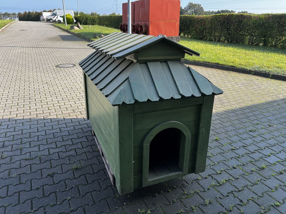 Buda dla psa komfortowa.