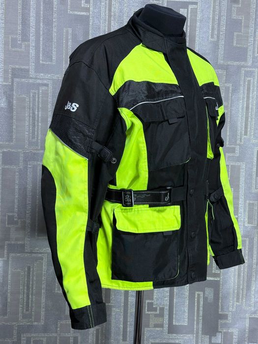 Мотокуртка мужская L батал (XXXL) размер J&S защита спины плеч локтей