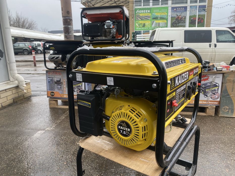 Генератор KAIZER 3.5 квт ZBN, медь бесплатная доставка