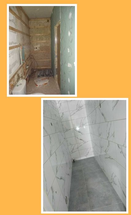 Remonty łazienek, mieszkań