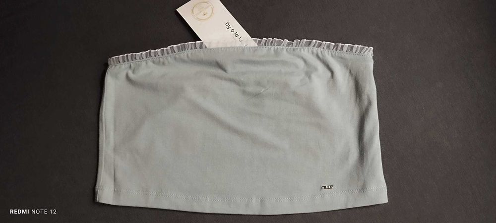 Opaska na biust By o La La z metki L -NOWA niebieska