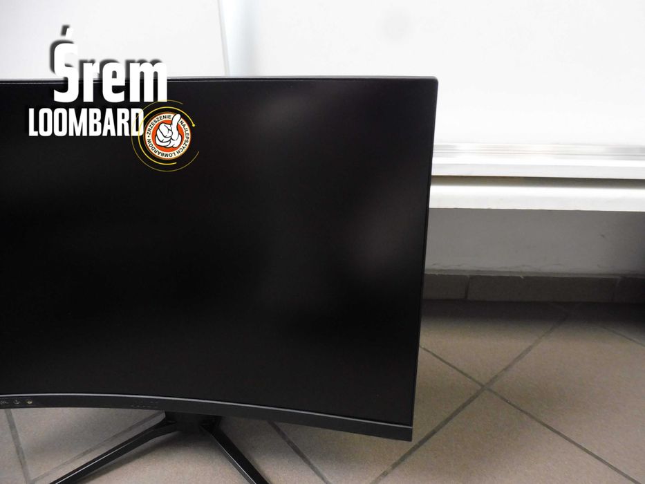 Monitor MSI MAG271CR, Kabel Zasilający, Stan db!