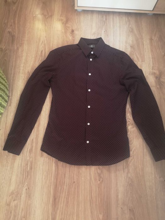 H&M elegancka koszula w kropeczki r. S