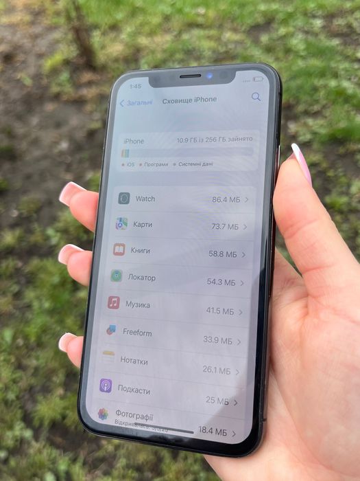 ‼️iPhone X 256GB Батарея 100% / Айфон Х
256 гб‼️