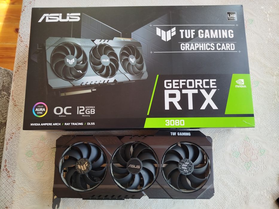 Відеокарта ASUS Tuf RTX 3080 - 12GB