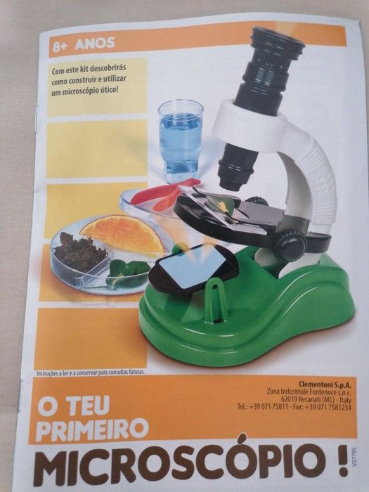 Microscópio 8+anos