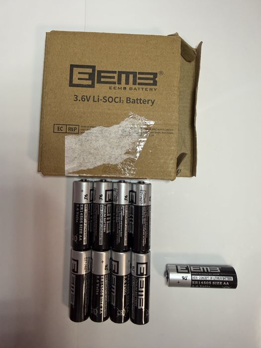 Батарейки EEMB ER14505 AA 3.6V Li-SOCl2 (свіжі, 2026 рік)