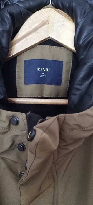 Kiabi Parka com capuz - castanho claro 4 XL
