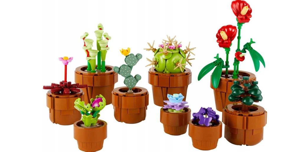 NOWE LEGO 10329 ICONS Małe Roślinki Oryginalne PREZENT Święta klocki