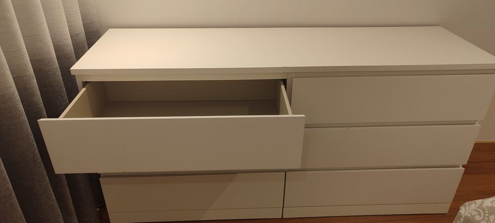 Comoda malm 6 gavetas