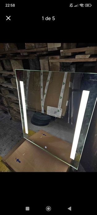 Espelhos LED por medida