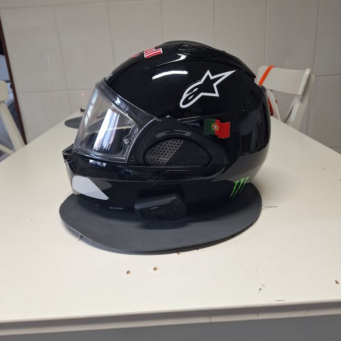 Capacete SHARK Modular preto