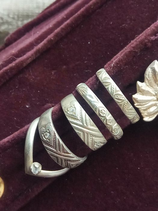 Сережки  кільця   срібло