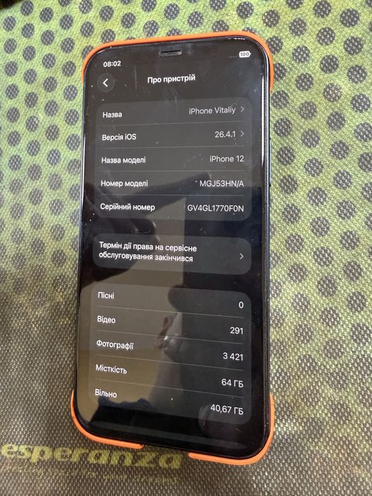 Iphone 12 64gb black neverlock