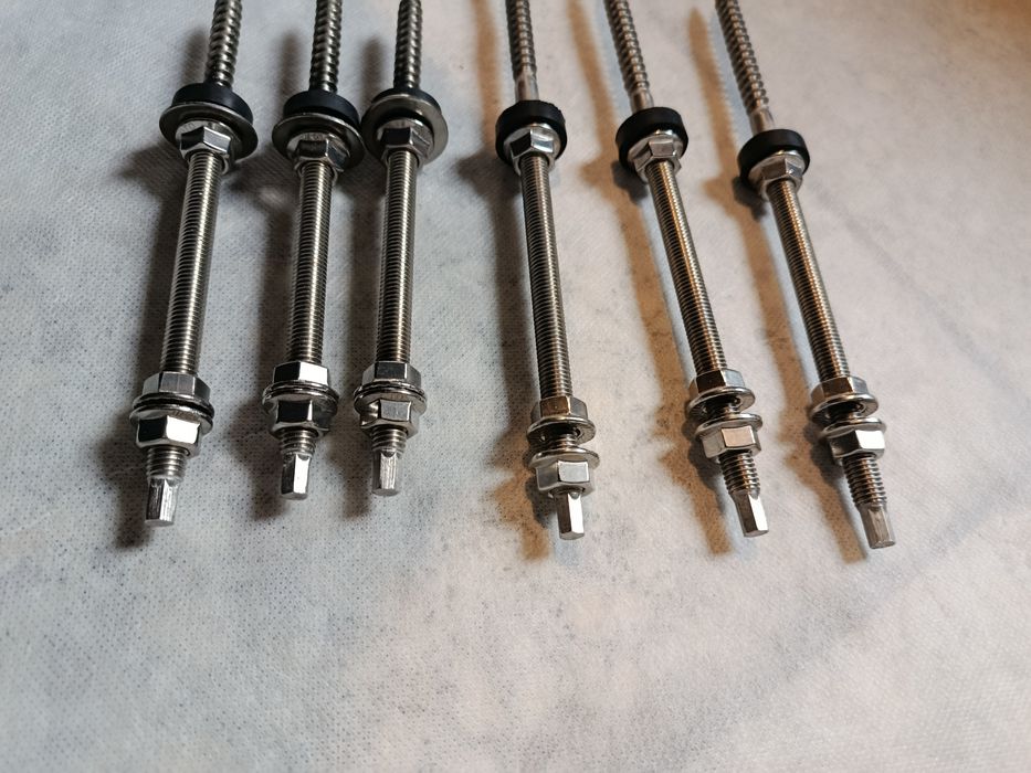Śruba dwugwint m10x250