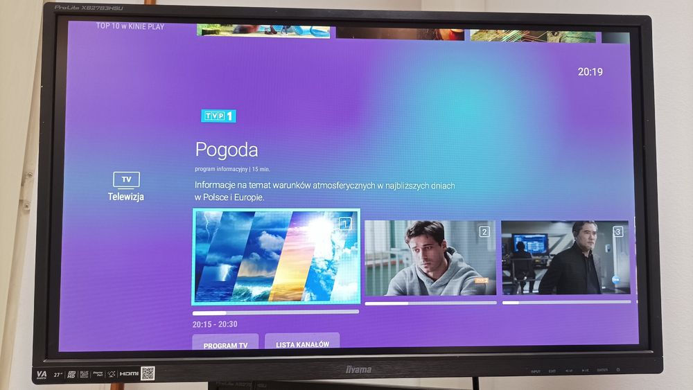 Dekoder Play now tv box 2 Wolf Launcher 4k