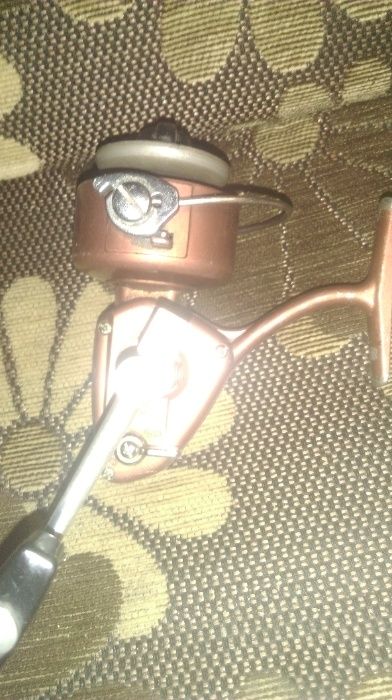 Stary kołowrotek kolekcjonerski ze stałą szpulą COMMANDER No.8200