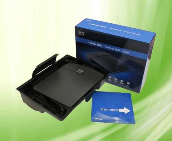 Маршрутизатор (роутер) Cisco Linksys E900 Wireless-N300 беспроводной