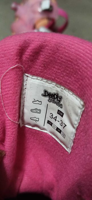 Patins de criança menina