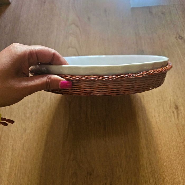 Ceramic Tart Pan with Basket - New64550242294147121