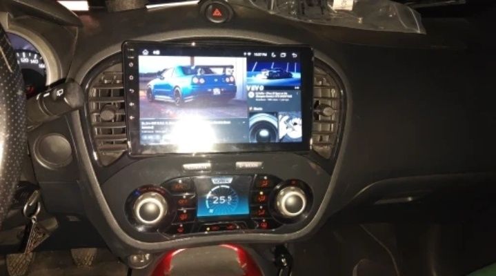 Auto Rádio Nissan Juke Android GPS Bluetooth Carplay USB 2gb 33gb NOVO
