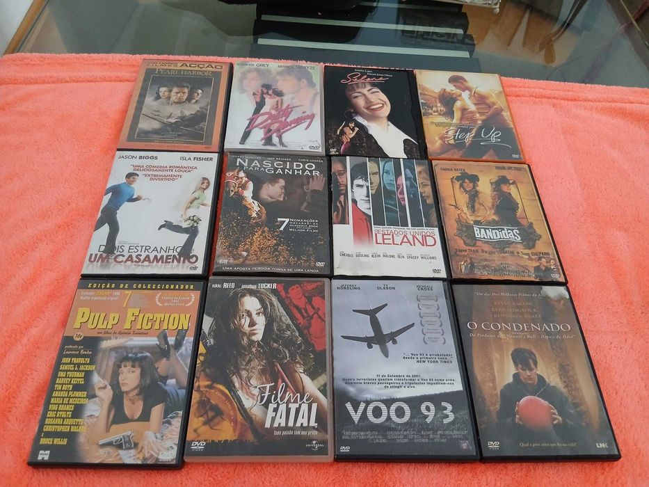 8-Coleção de 1009 filmes em muito bom estado.