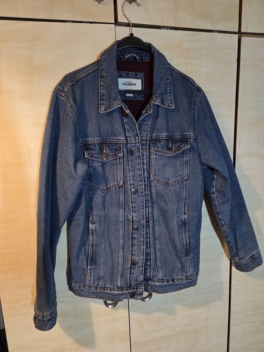 Джинсова куртка на флісі Pull&Bear