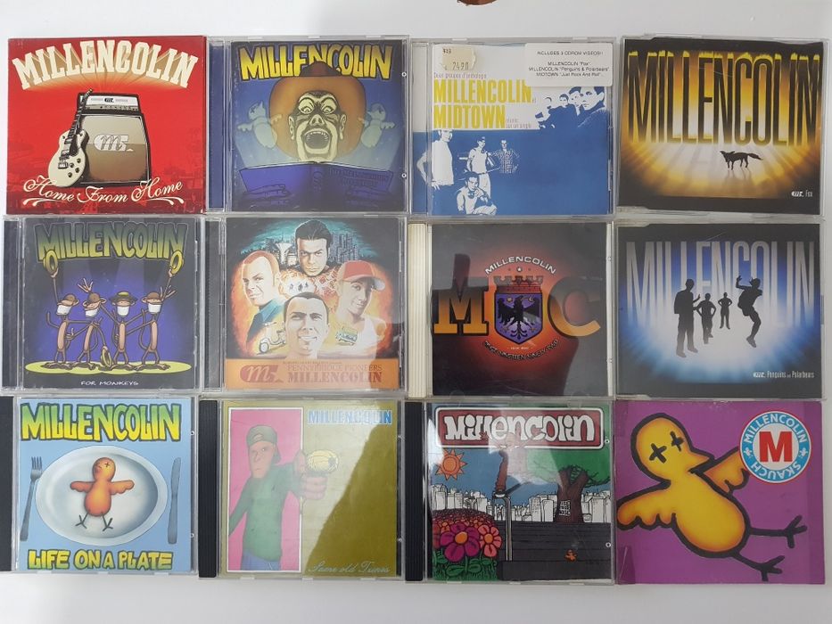 Cds punk rock e ska NOFX,Millencolin,compilações, penywise (ver lista)