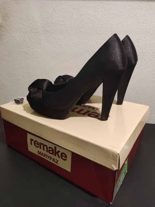 Sapato compensado Senhora